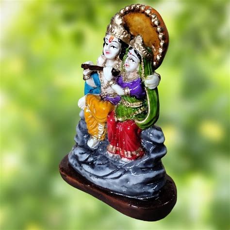 5 Inch Fiber Radha Krishna Statue Temple At Rs 200 In Anandapur Id