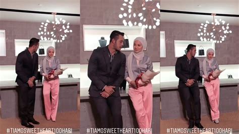 Drama ti amo sweetheart 100 hari. Zul Ariffin bagi Neelofa bunga ros | Ti Amo Sweetheart 100 ...