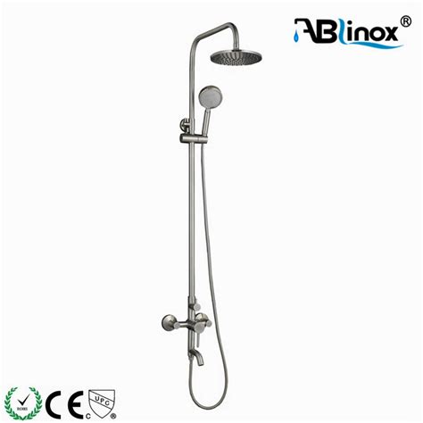 Ablinox Stainless Steel Sanitary Ware Bathroom Shower Set Hand Shower With Three Functions