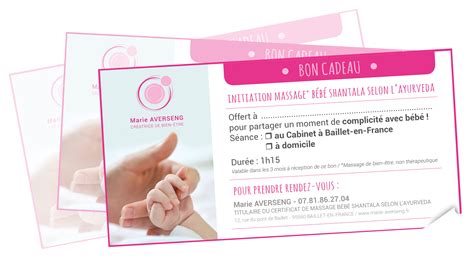 carte cadeau massage bébé shantala selon l ayurveda sophrologue baillet en france