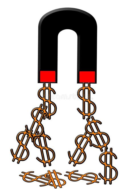 Money Magnet Stock Illustration Illustration Of Dollar 2701765