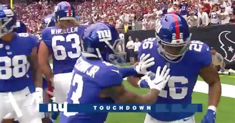 Saquon Barkley Shoots Down Odell Beckham S Attempt To Dance With Him After Td Video
