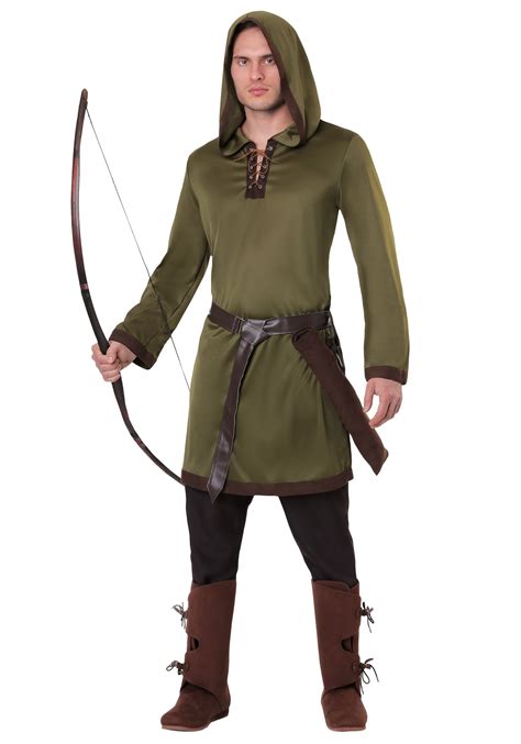 Renacentista Robin Hood Deluxe Juego De Disfraz Para Hombre Hecho De