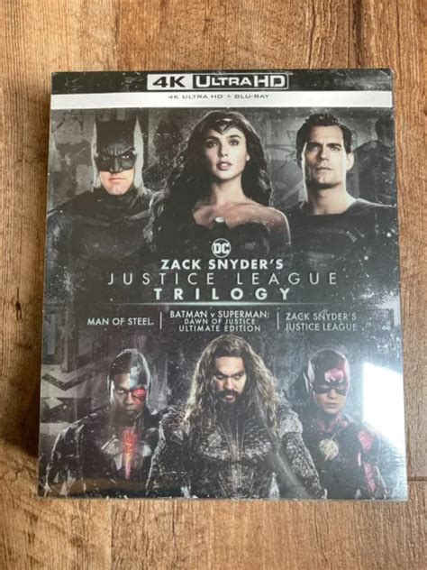 Zack Snyders Justice League Trilogy 4k Uhd Blu Ray Various Uk Import 5700 Picclick