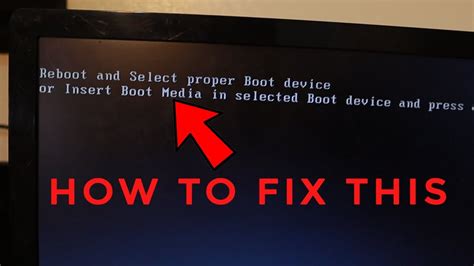 Ways To Fix Reboot And Select Proper Boot Device In Windows My Xxx