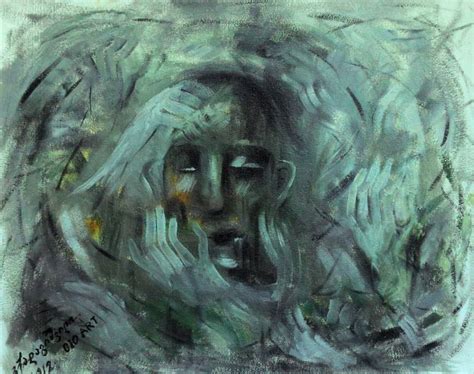 Depression Abstract Painting At