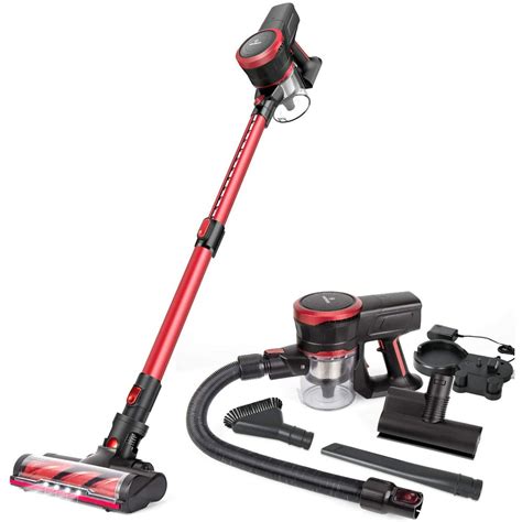 Moosoo K17 Cordless Vacuum 2 In 1 Stick Vacuum Cleaner More