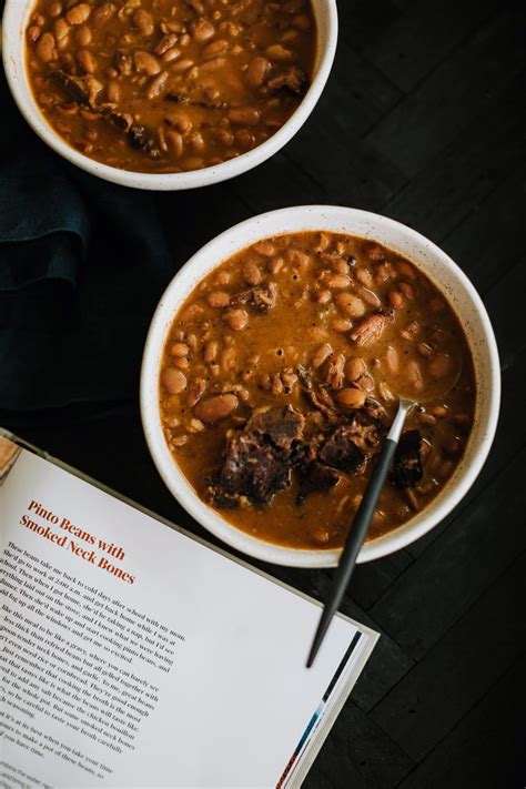 kevin bludso s pinto beans with smoked neck bones cooks with soul