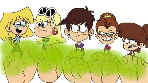 Lori Leni Luna Luan Lynn And Their Stinky Feet By Kabutopsthebadd On Deviantart