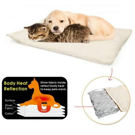 Self Heating Cat Pad Self Warming Cat Dog Bed 2418 Thermal Cat Mat