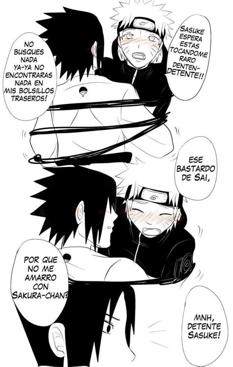 Sasunaru Imágenes y Doujinshis Sasunaru Naruto y sasuke beso Naruto anime