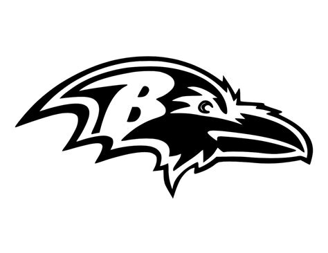 Baltimore Ravens Logo Vinyl Decal Etsy