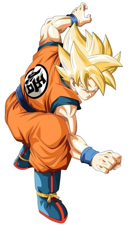 La Clásica Pose De Pelea De Goku Dragon Ball Gt Dragon Ball Image