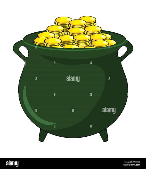 Iron Pot Stock Vector Images Alamy