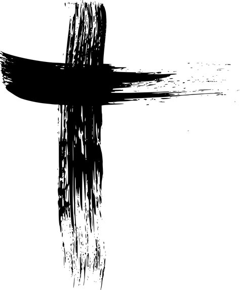 Download Cross Png Black And White Png And  Base