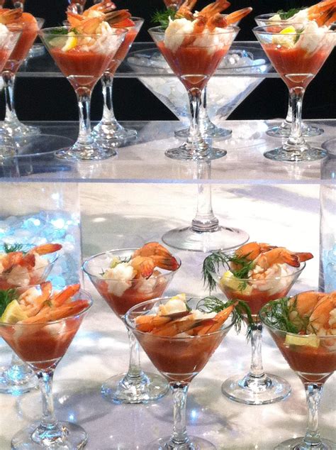 Shrimp Cocktail Display At A Recent Corporate Event Bakers Best