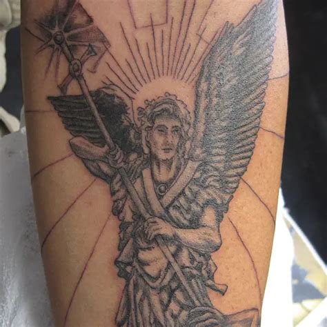 Discover More Than 72 Saint Michael The Archangel Tattoo Forearm In