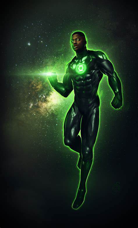 Justice League Snyder Cut Concept Art Reveals John Stewarts Green Lantern