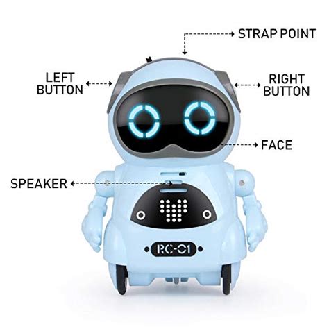 Space Lion Educational Mini Pocket Robot For Kids Interactive Dialogue