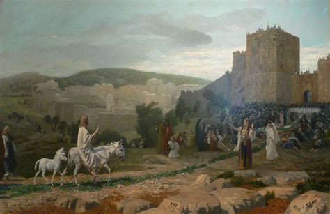 Entry Of The Christ In Jerusalem By Jean Léon Gérôme Art Renewal Center