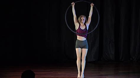 aerial lyra hoop performance by ryan schmidt youtube