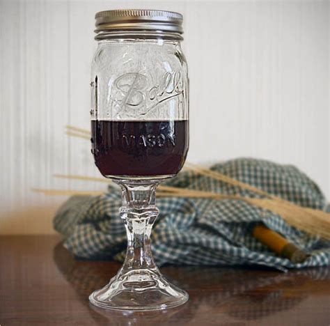Life Of A Vintage Lover DIY Redneck Wine Glass
