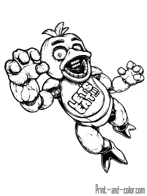 Five nights at freddy s bonnie coloring pages f naf toy bonnie coloring pages. Five nights at freddy's coloring pages | Print and Color.com