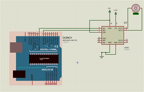 Begini Simulasi Motor Dc Menggunakan Arduino Pada Proteus