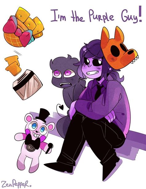 Fnaf17 By Lzenpepperl Purple Guy William Afton Michael Afton