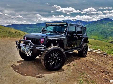 2016 Jeep Wrangler Unlimited Custom Lifted Leather Armored