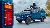 （多圖）慶回歸精銳出 警方「劍齒虎」裝甲車助巡邏 - 香港 - 大公文匯網