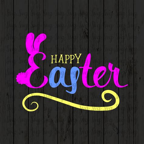 Happy Easter Bunny Svg,Girls Easter Svg,Easter Bunny Svg,Easter Svg,Rabbit Svg,Kids Easter Svg ...