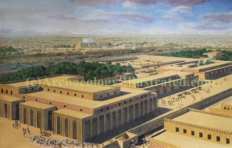 The Temple Complex Of The Goddess Inanna In The Sumerian City Of Uruk