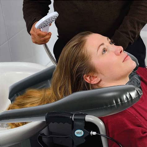 Buy Inflatable Hair Washing Tray For Sink At Homesalon Nursing Home