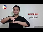 School - Filipino Sign Language (FSL) - YouTube