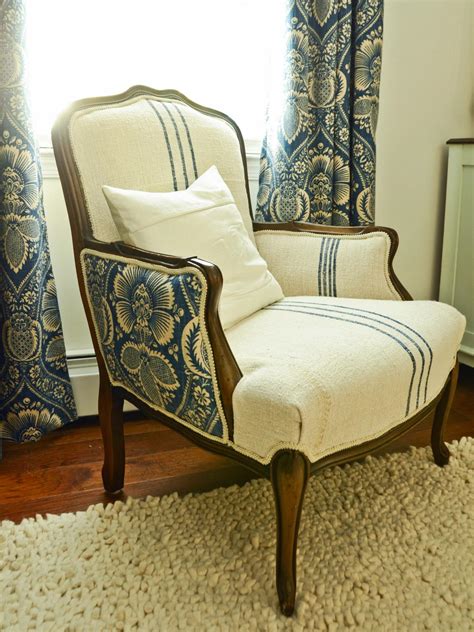 A thrift store arm chair with simple lines, a sturdy frame and good padding makes a perfect subject for a novice upholsterer. How to Reupholster an Arm Chair | HGTV