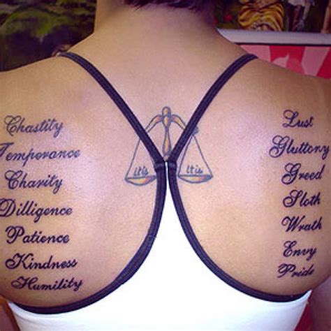 Libra Tattoos Designs Ideas And Meaning Tattoos For You