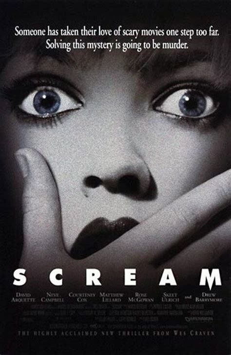 The Original Screaam Scream Movie Scream Movie Poster Iconic Movie