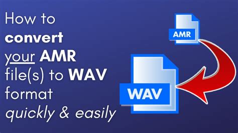 How To Convert Your Amr Files To Wav Format Quick Easy Free Pc