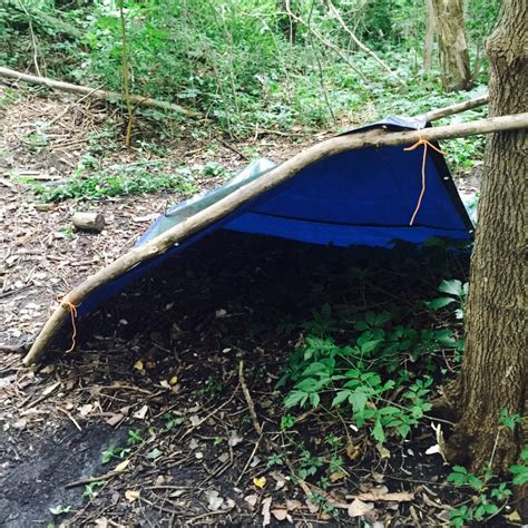 3 Simple Tarp Shelters For The Campsite 50 Campfires