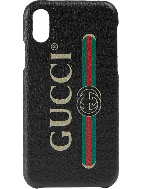 Gucci Gucci Print Iphone X Case Farfetch