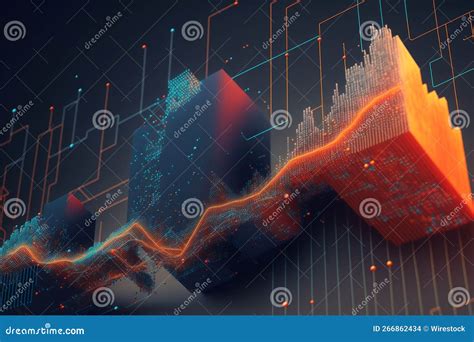 Ai Generated Illustration Of Futuristic Stocks With Modern Building