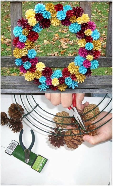 This Pine Cone Flowers Craft Is An Easy Diy And You Are Going To Love