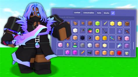 New Evelynn Kit And Creative Mode In Roblox Bedwars Youtube