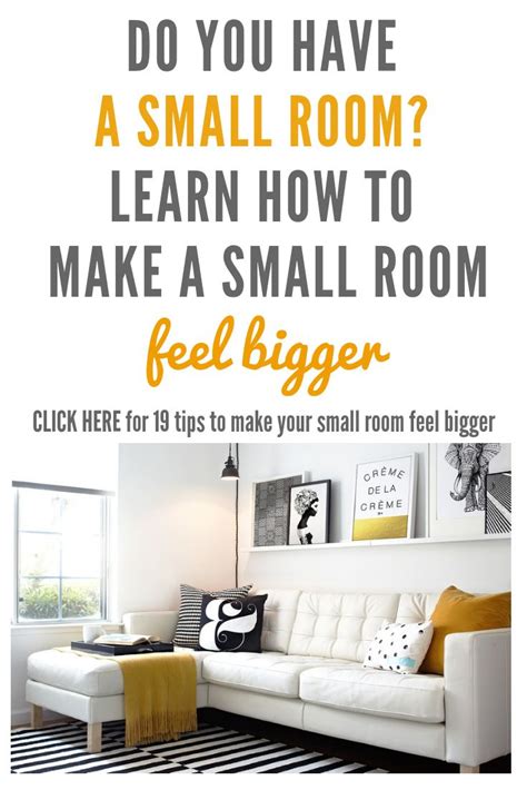 19 Ridiculously Simple Ways To Make A Small Room Feel Bigger Hustle
