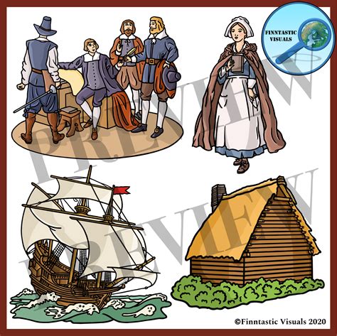 Colonial America Clip Art Life In The 13 Colonies Made By Teachers