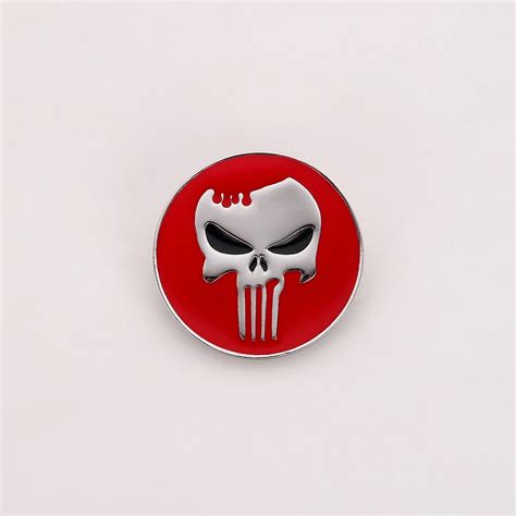 The Punisher Daredevil Marvel Comics Enamel Pinthe Skull Punisher