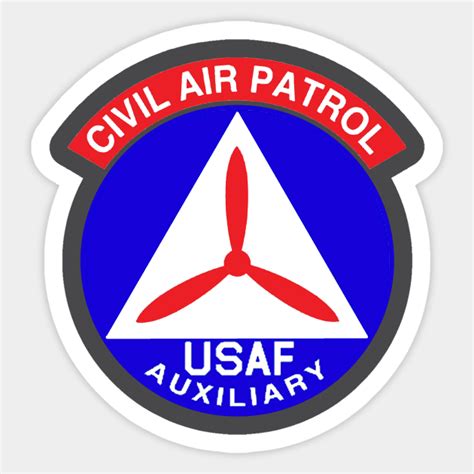 Civil Air Patrol Civil Air Patrol Patch Sticker Teepublic