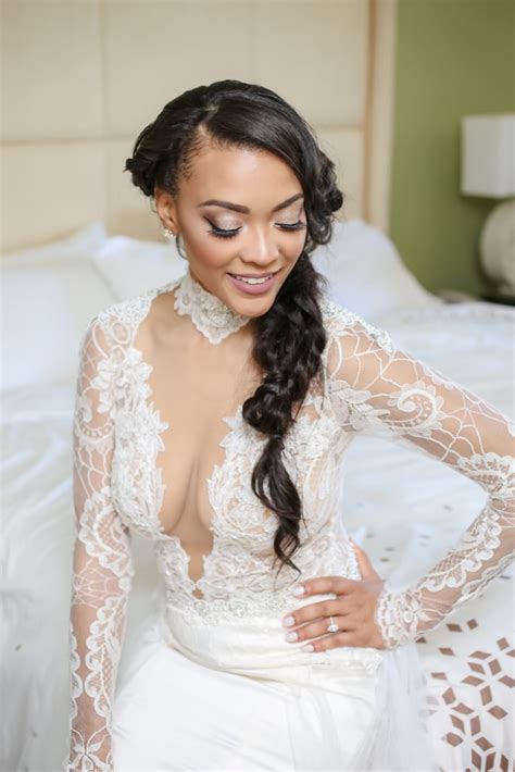 Bridal Hairstyle Inspiration For Black Women Popsugar Beauty Photo 83
