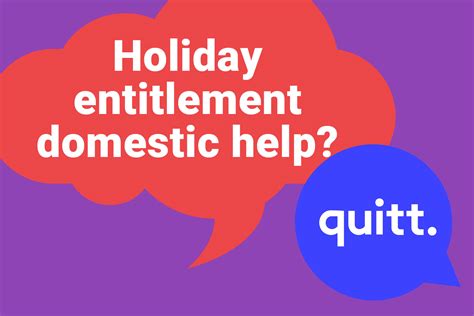 How Many Weeks Of Holiday Entitlement Does My Domestic Helper Have